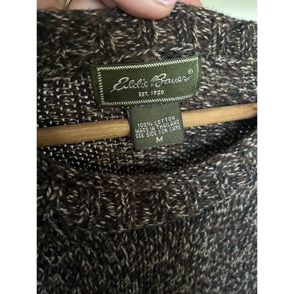Eddie Bauer Brown Crewneck Sweater - Picture 4 of 5